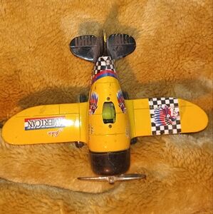 Yellow and Black Vintage Toy Car